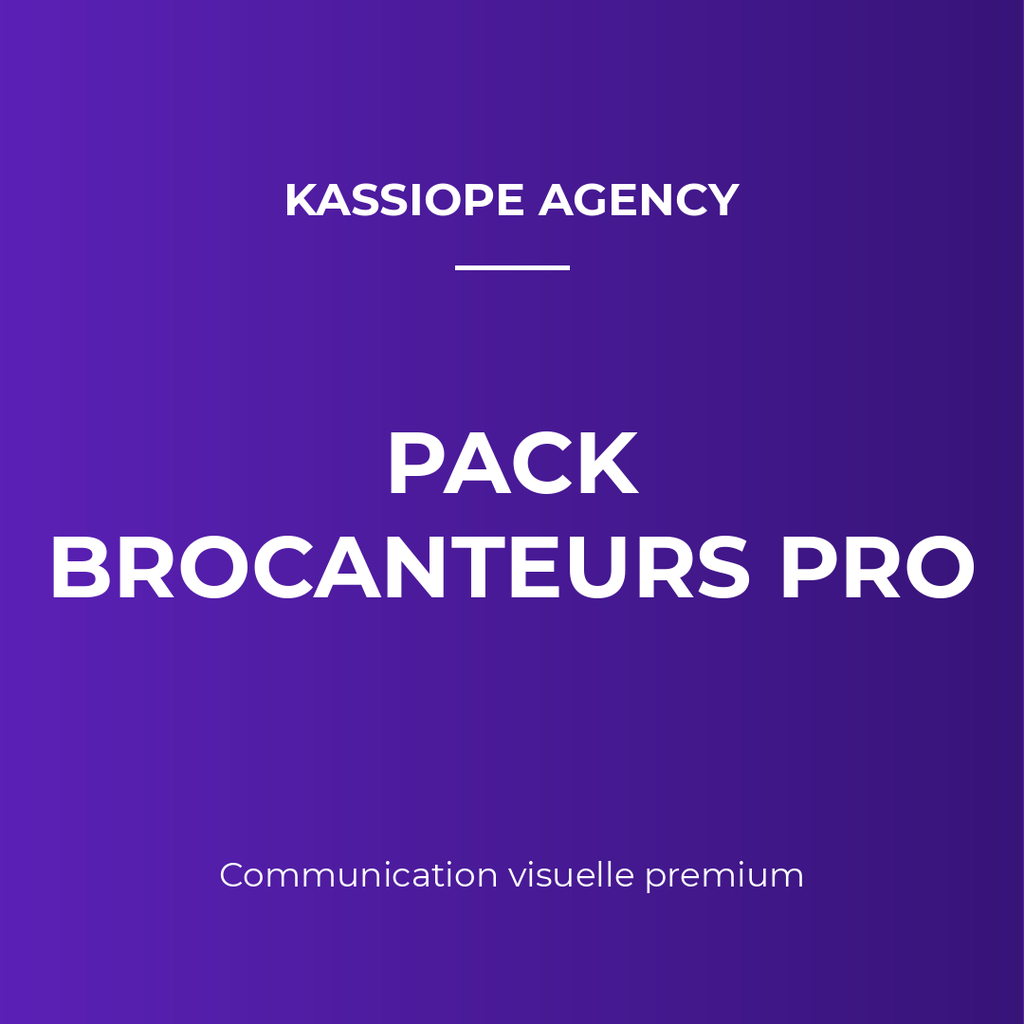 Pack Brocanteurs PRO