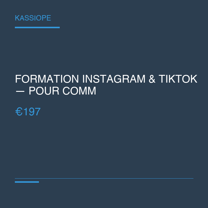 Formation Instagram & TikTok — Pour Commerçants Locaux