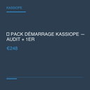 🔥 Pack Démarrage Kassiope — Audit + 1er mois -50%